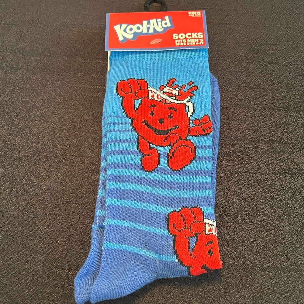 Kool-Aid man mens socks